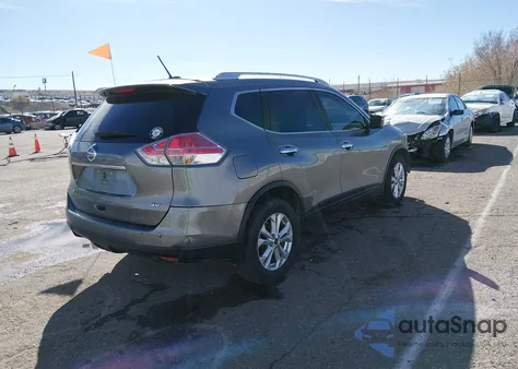 2016 Nissan Rogue Sv from USA, damaged, VIN KNMAT2MT4GP625885